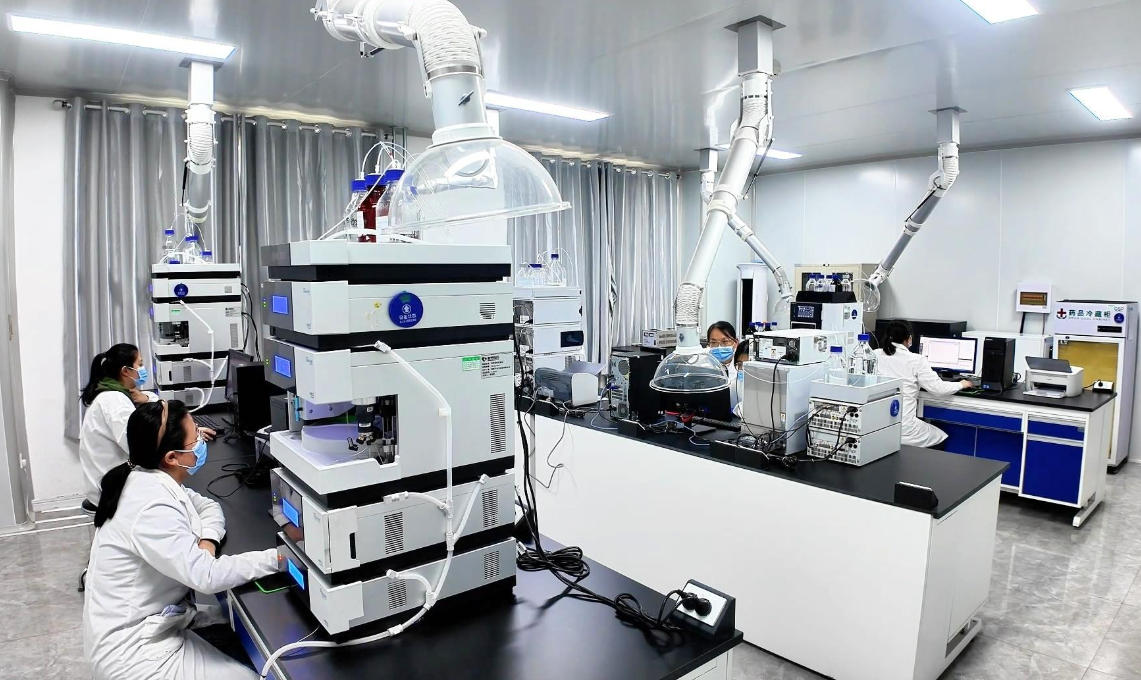 鑫煜制藥檢驗(yàn)中心。受訪企業(yè)供圖