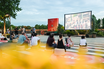 上海國(guó)際電影節(jié)露天放映。主辦方供圖