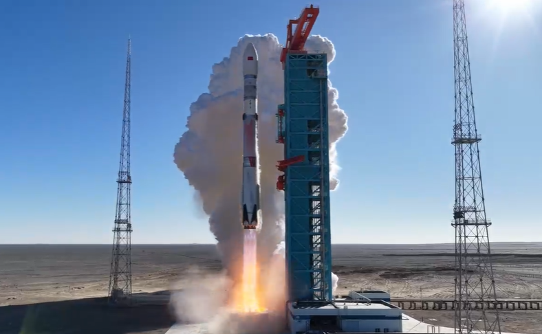 2025年12月3日，朱雀三號首飛現(xiàn)場。受訪者供圖